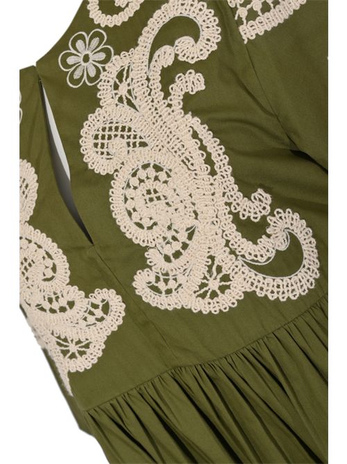 Abito morbido WKDTILDE in popeline di cotone WEEKEND MAX MARA | 2615221012600002